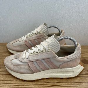 Adidas Originals Retropy E5 Off White Bliss Orange Run sneaker Shoe Womens 8.5